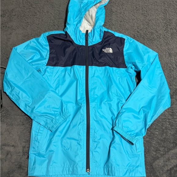 🩵NEW WITHOUT TAG🩵The North Face Teal and Black Hooded Jacket - Picture 2 of 11